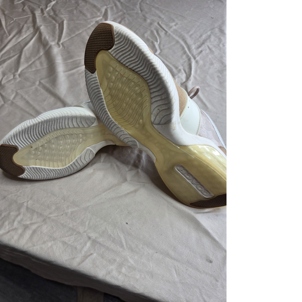 Women's Coach Citysole Sneaker White Tan Suede Leather Size 8.5 - Picture 8 of 15